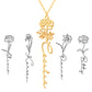 Personalized Birth Flower Necklace