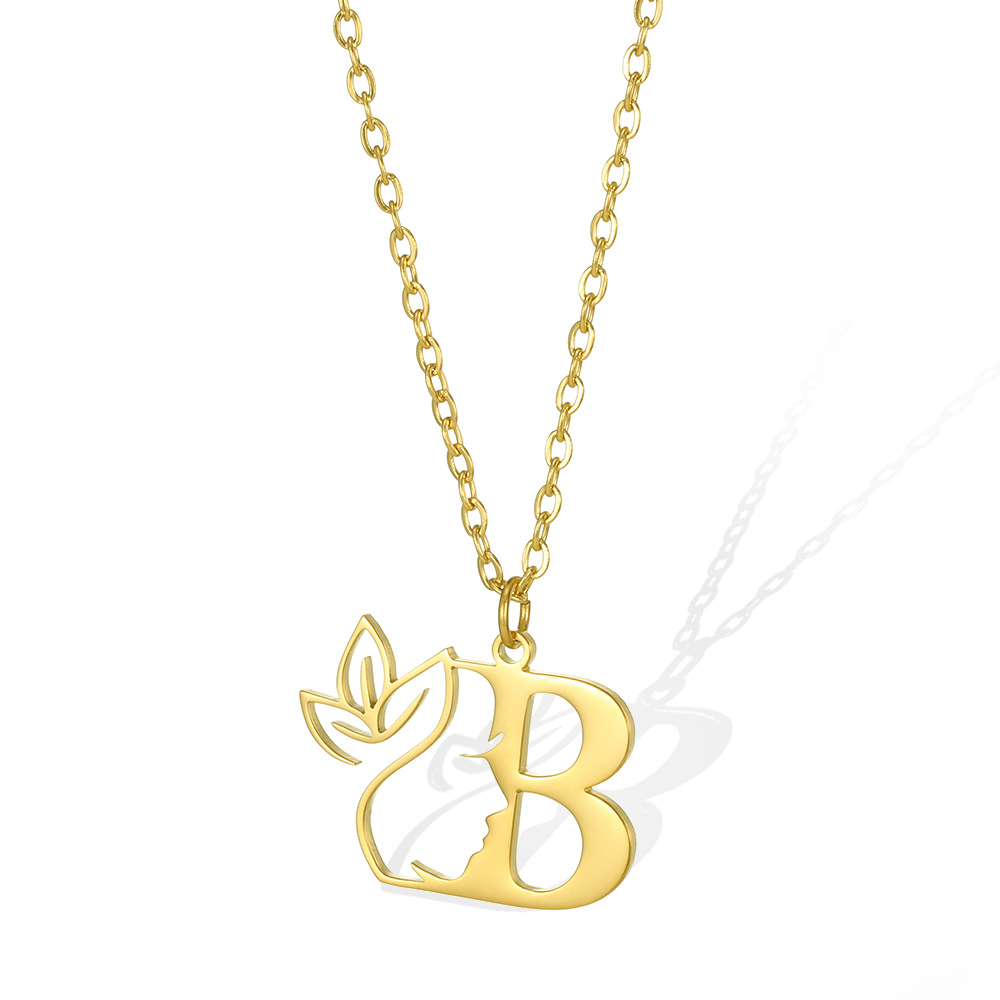 Golden Letter Necklace