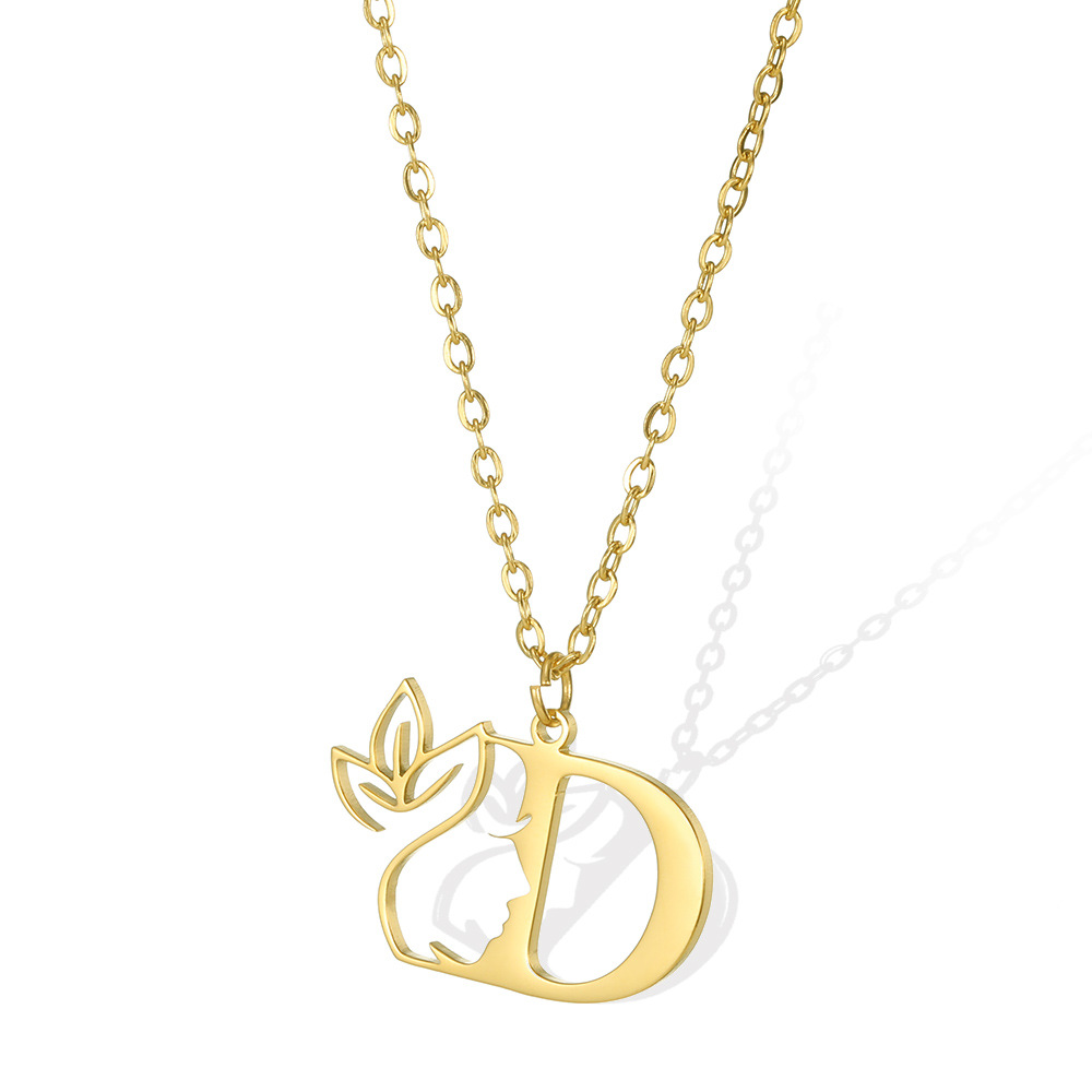 Golden Letter Necklace