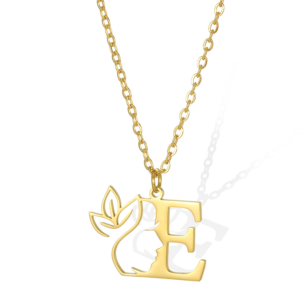 Golden Letter Necklace