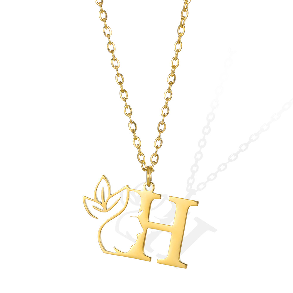 Golden Letter Necklace