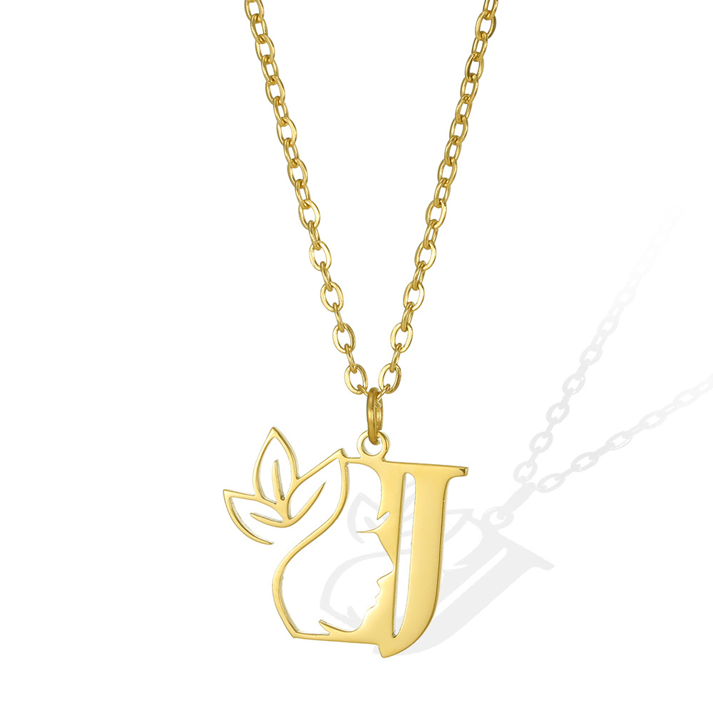 Golden Letter Necklace