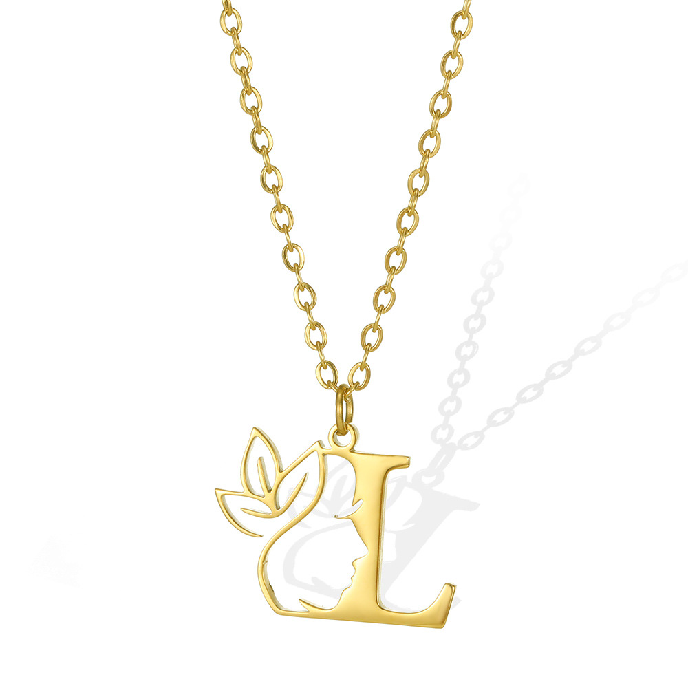 Golden Letter Necklace