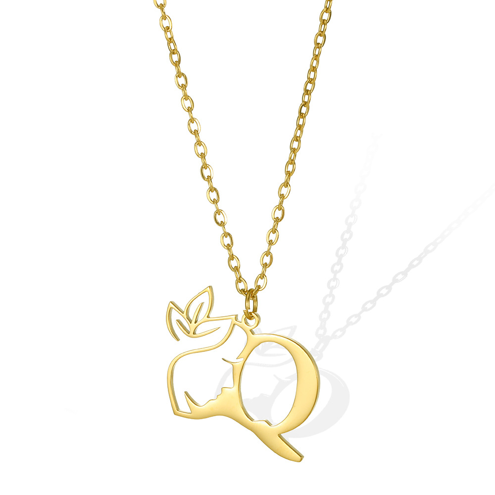 Golden Letter Necklace