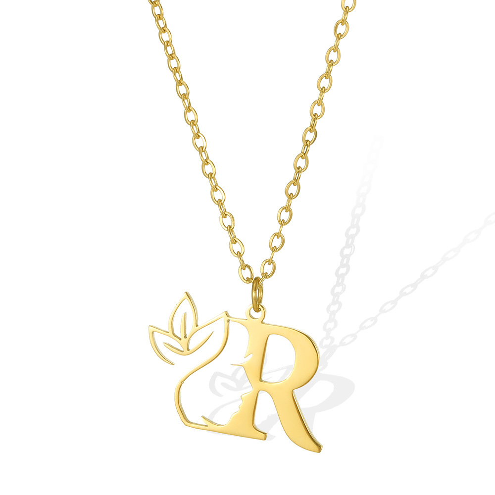 Golden Letter Necklace