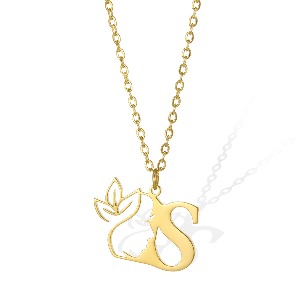 Golden Letter Necklace