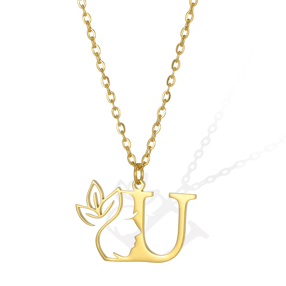 Golden Letter Necklace