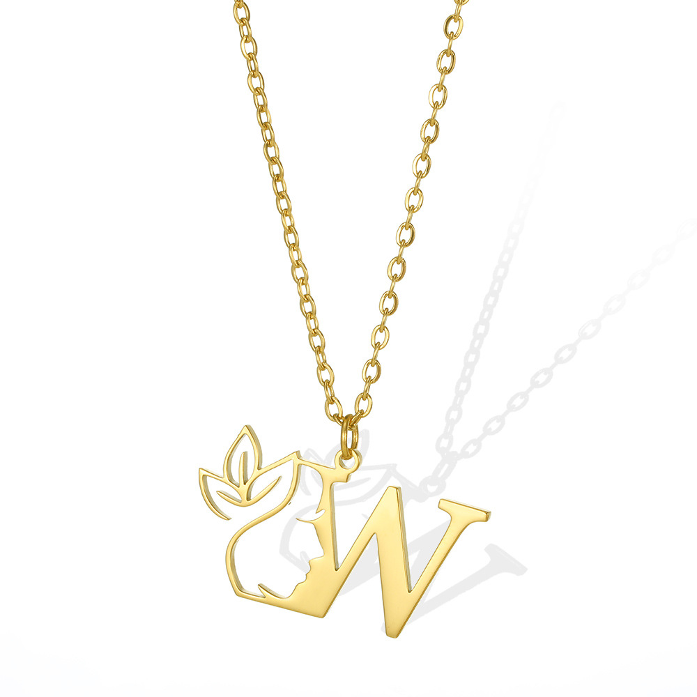 Golden Letter Necklace