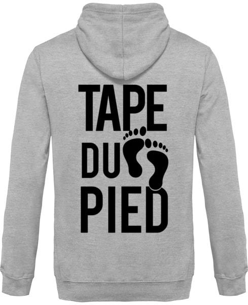 Sweat Gris Tape du Pied Teufeur |