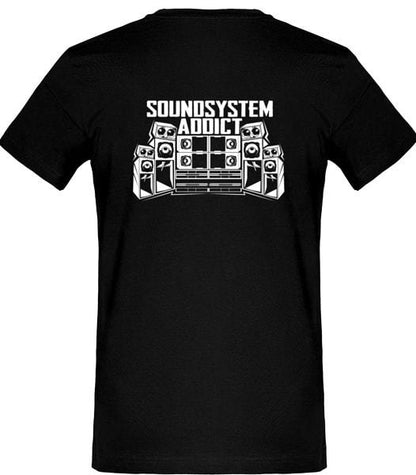 T-shirt noir Sound System Mur de Son Tekno